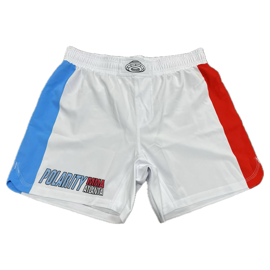 Polarity MMA shorts front view