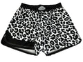 White Leopard Grapple Shorts