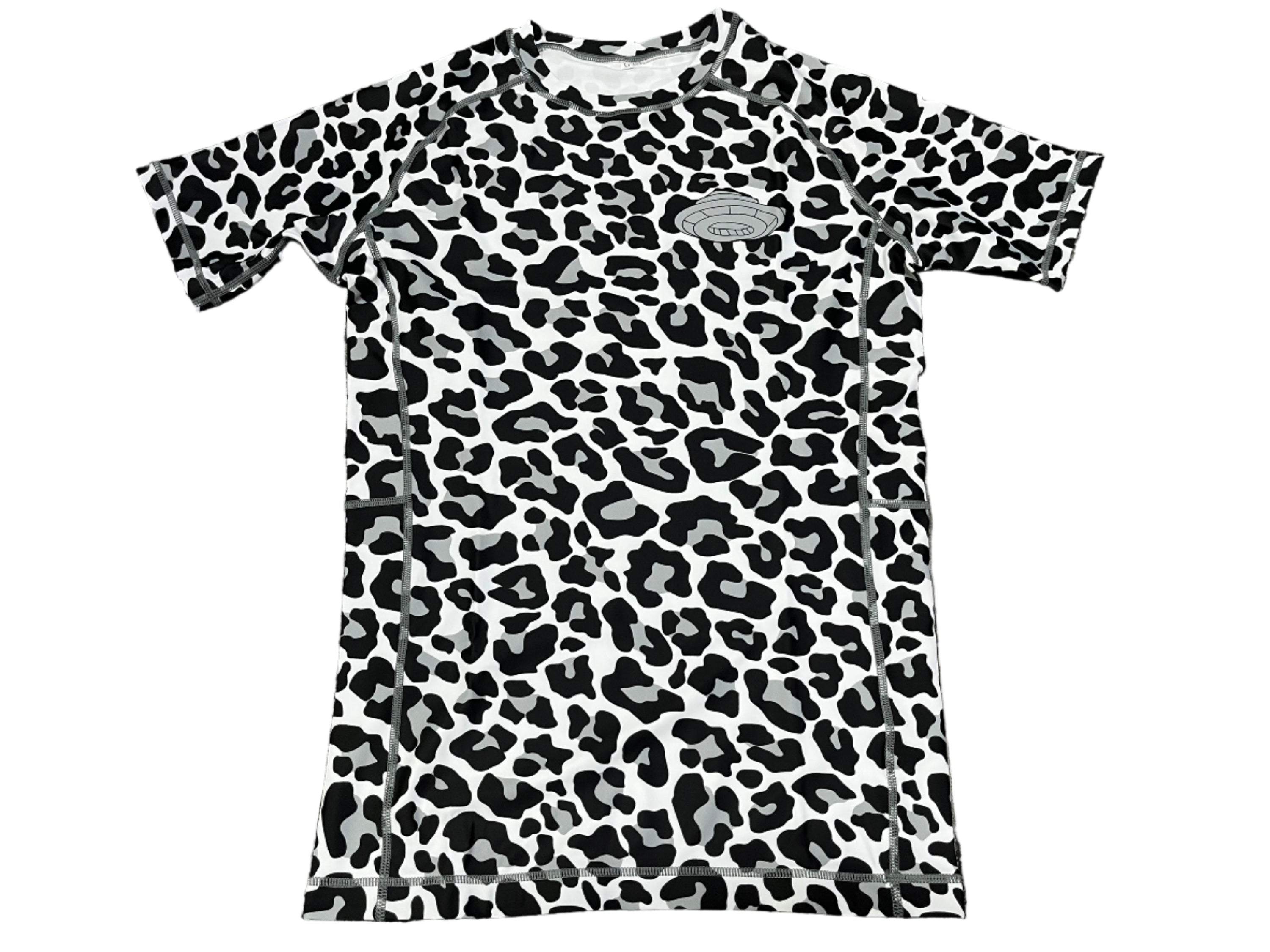 White Leopard Rash Guard [PREORDER]